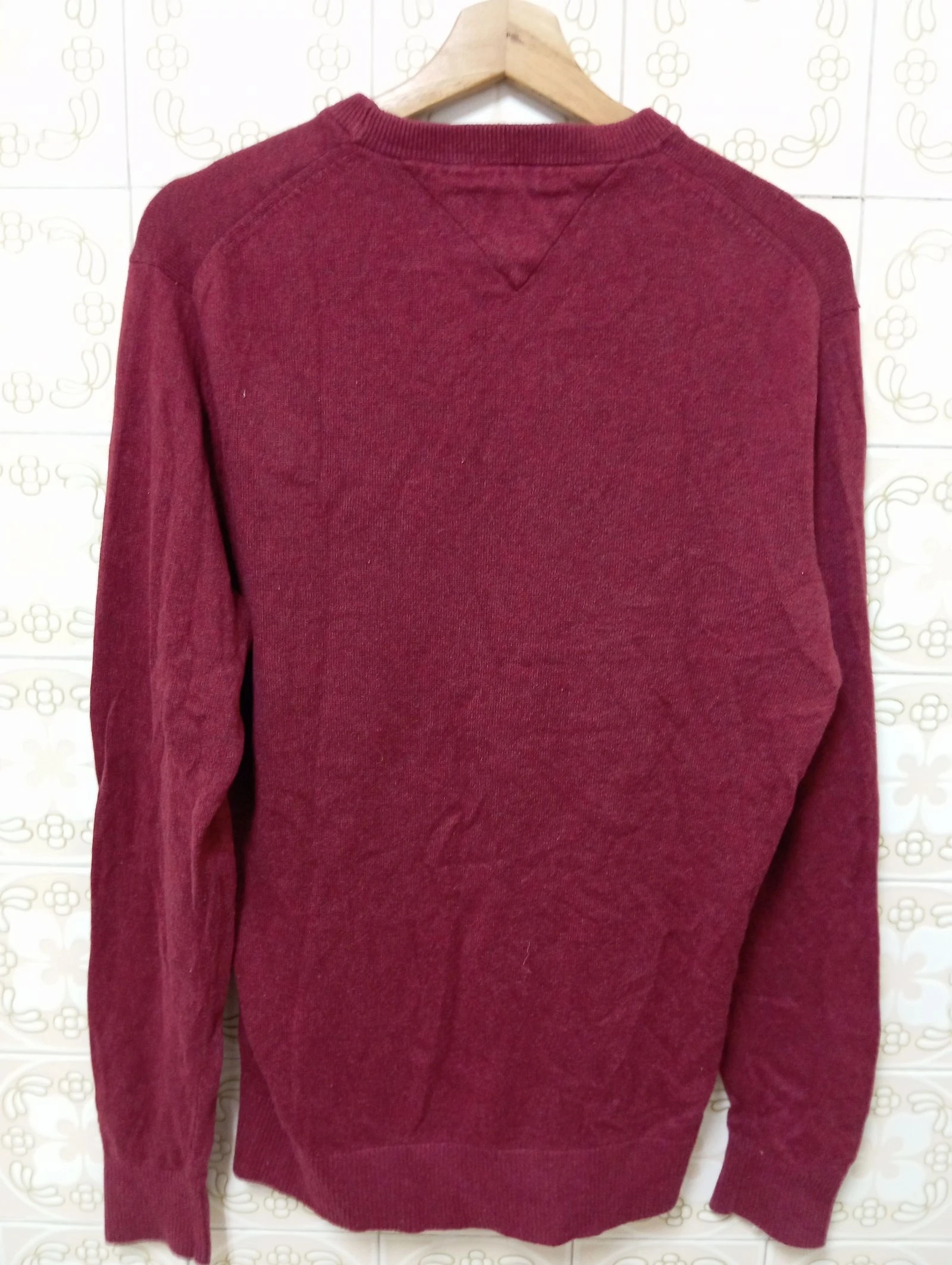 Jersey Tommy Hilfiger burdeos Pima Cotton M – photo 3